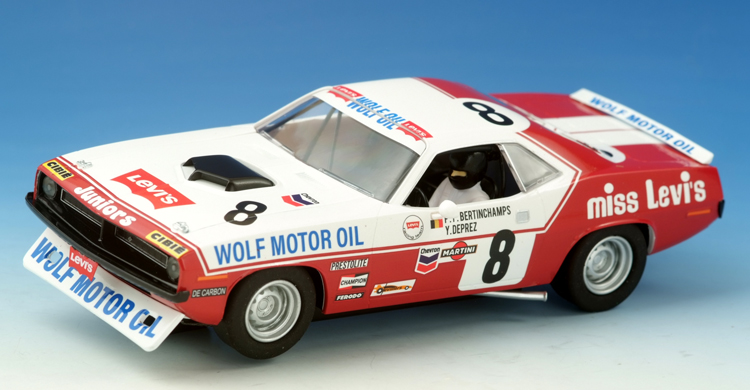 SCALEXTRIC Plymouth Hemicuda  Spa 1973
